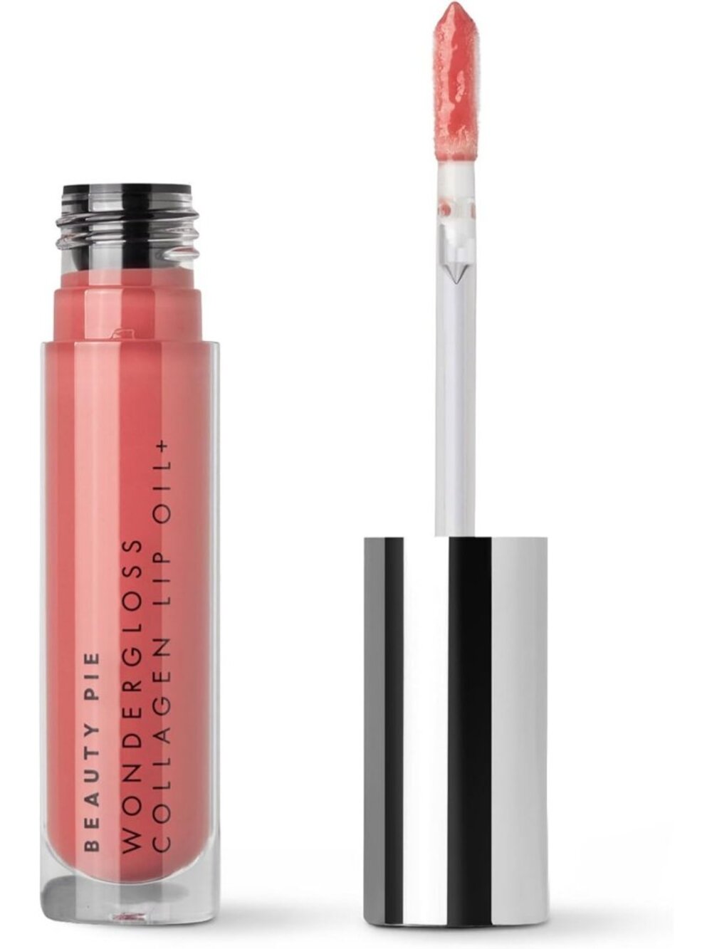 Hydrating Collagen Lip Gloss | Plumping Shine | Pink Nectar Shade, Moisture